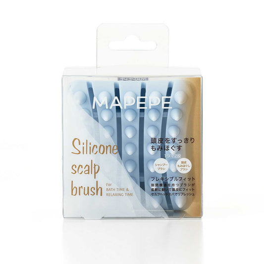Shanti Mappe Silicone Scalp Brush Light Blue