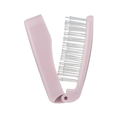 Shanti Mappe Detangling Brush Folding Pocket Dusty Pink