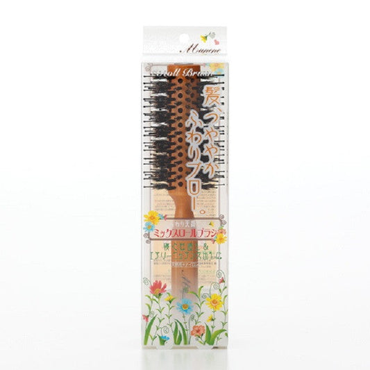 Mapepe Fluffy Natural Hair Mixed Roll Brush