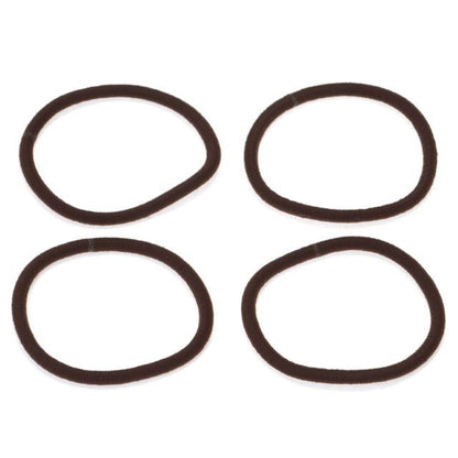 Shanti Mapepe Soft Ring Hair Ties Brown 4 Pieces