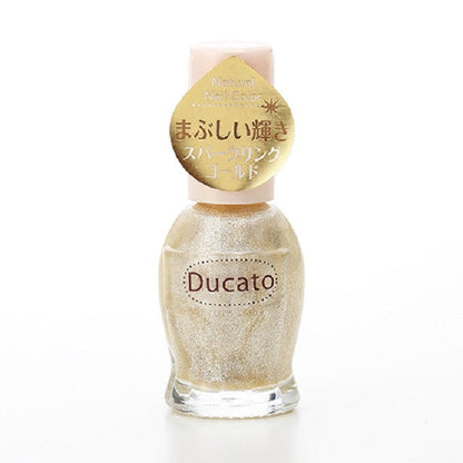 Ducato Natural Nail Color N10 Sparkling Gold 11mL