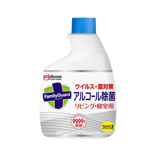 Johnson Family Guard Alcohol Disinfectant Spray Refill Living Room & Bedroom 400ml