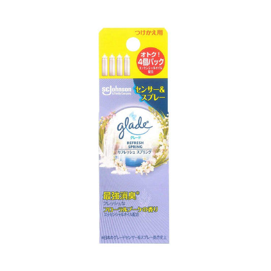 Johnson G Deodorizing Sensor & Spray R Spring Refill 18ml x 4