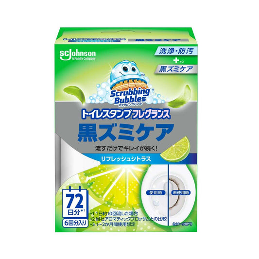 Johnson SB Toilet Stamp F Black Stain Care R Citrus 38g