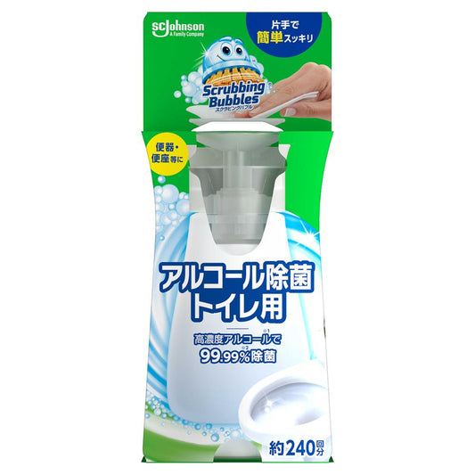 Johnson Scrubbing Bubbles Alcohol Disinfectant Toilet Cleaner 300ml