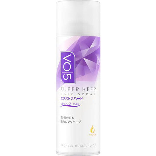 VO5 Super Keep Hair Spray Extra Hard Fresh Bouquet Scent 330g