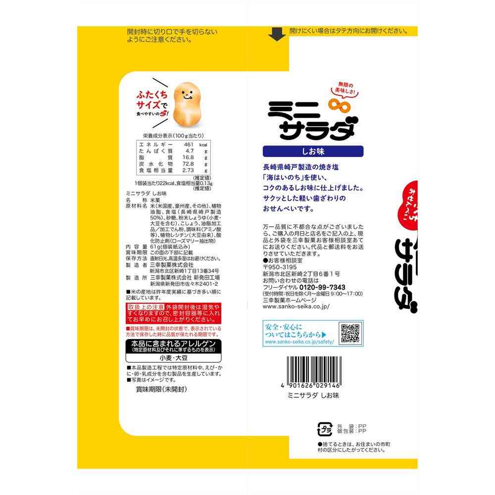 Sankyo Mini Salad Salt Flavor 61g