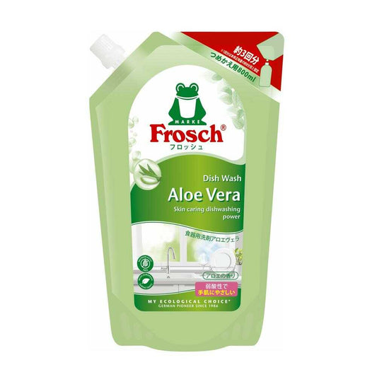 Asahi Kasei Frosch Dish Soap Aloe Vera Refill (800ml)
