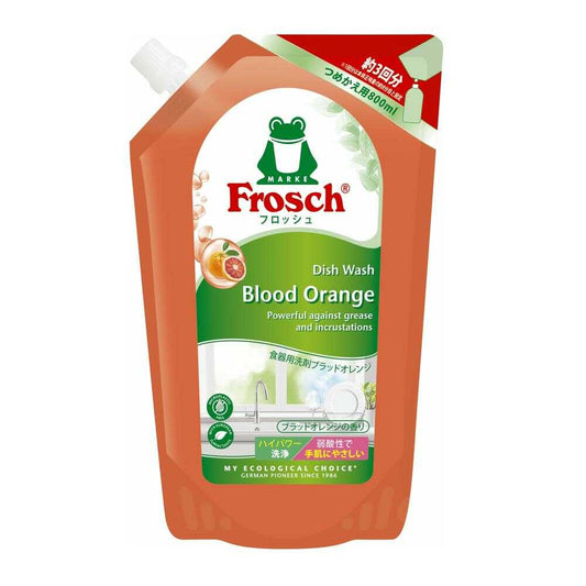 Asahi Kasei Frosch Dish Soap Blood Orange Refill (800ml)