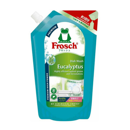 Asahi Kasei Frosch Eucalyptus Dishwashing Liquid Premium Refill (800ml)