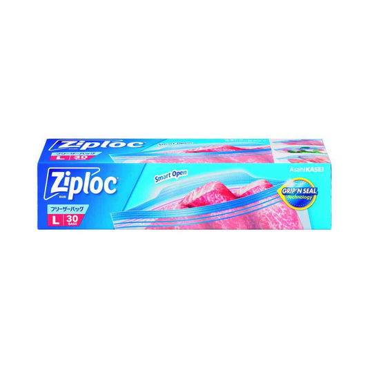 Asahi Kasei Ziploc Freezer Bag L 30 Sheets