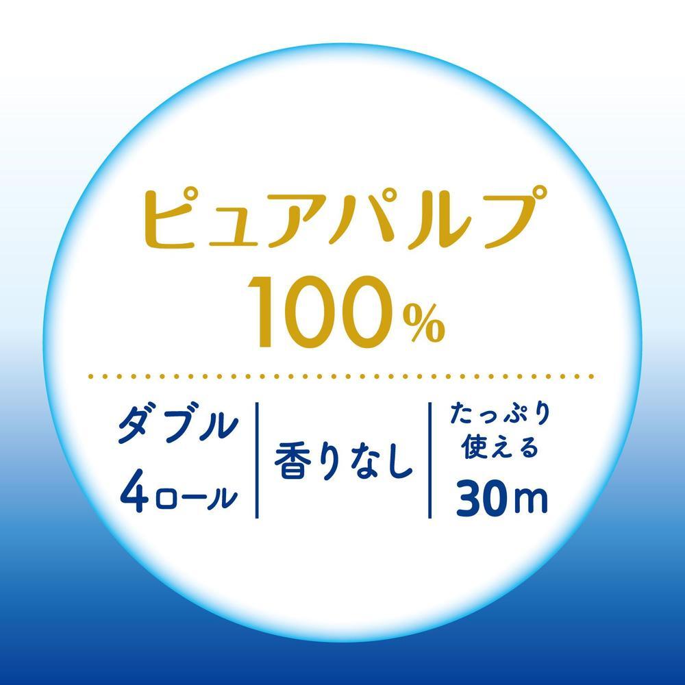 Nippon Paper Crecia Kleenex Kotone 4 Rolls (Double)