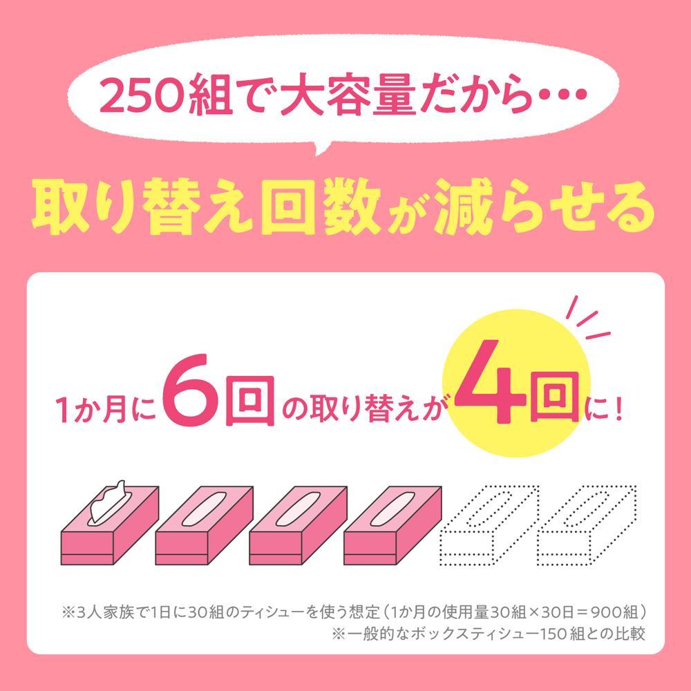 Nippon Paper Crecia Scottie Tissue Flower Box 250 Sets x 3 Pieces