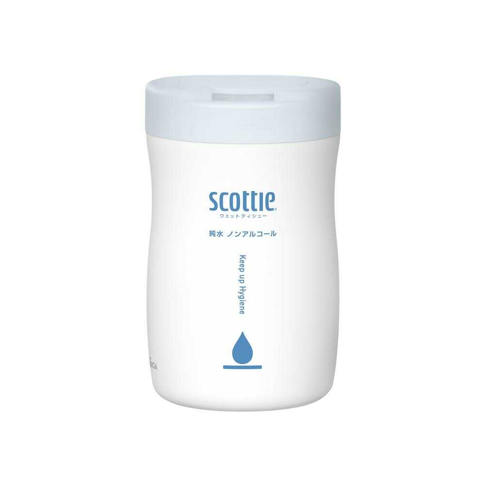 Kurecia Scottie Wet Tissue Pure Water Non-Alcohol 150 Sheets