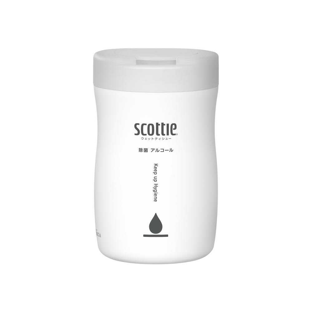 Kleisia Scottie Wet Tissue Disinfectant Alcohol 120 Sheets