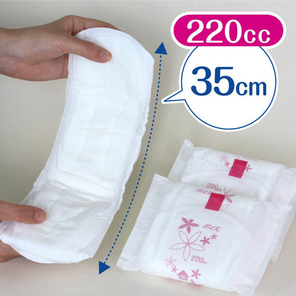 Poise Skin Care Pad Super 220cc 14 Sheets