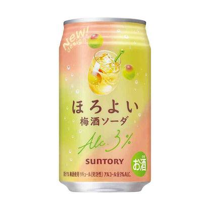 Suntory Horoyoi Umeshu Soda 350ml