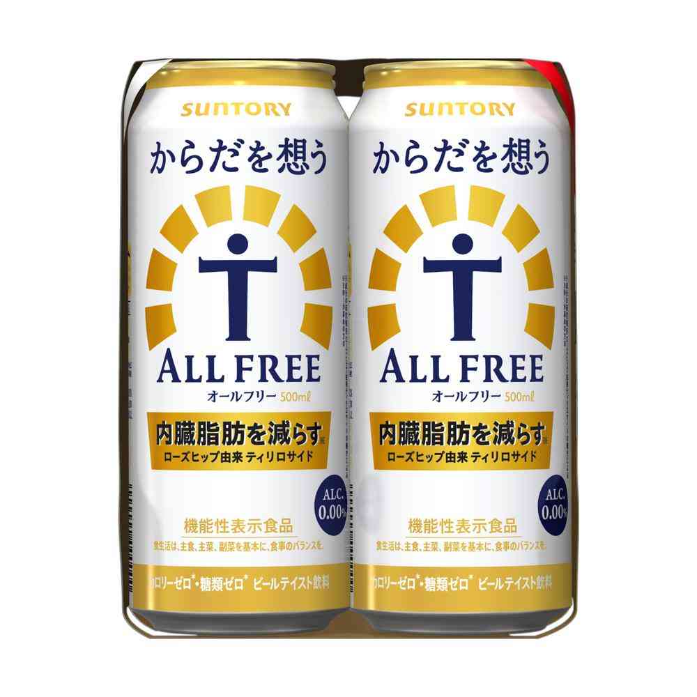 Suntory Body-Conscious All-Free [Functional Food] 500ml x 6