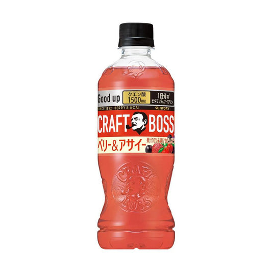 Suntory Craft Boss Berry & Acai 500ml