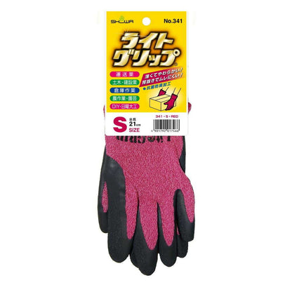 Showa Glove Light Grip S Red No. 341, 1 Pair