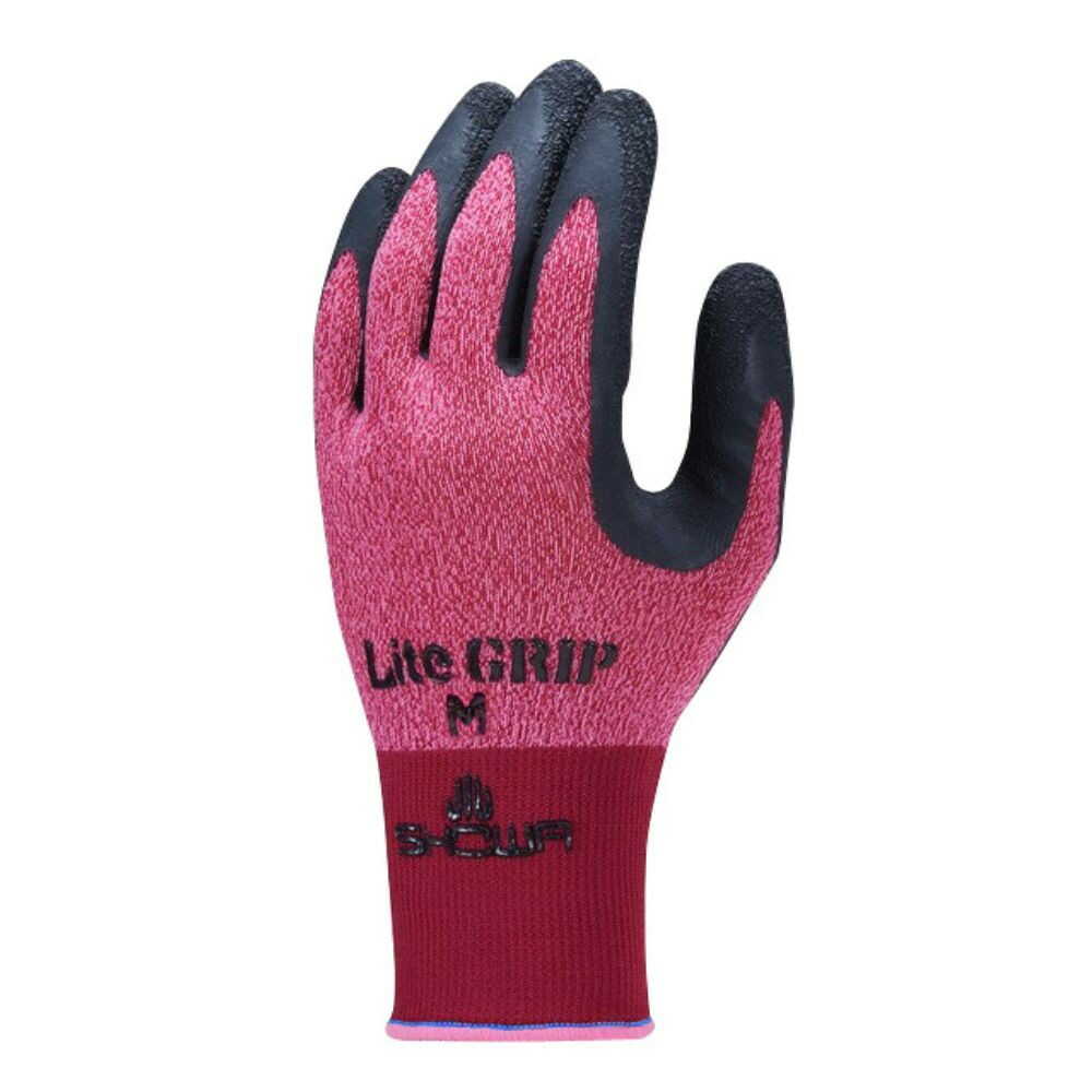 Showa Glove Light Grip M Red No. 341, 1 Pair
