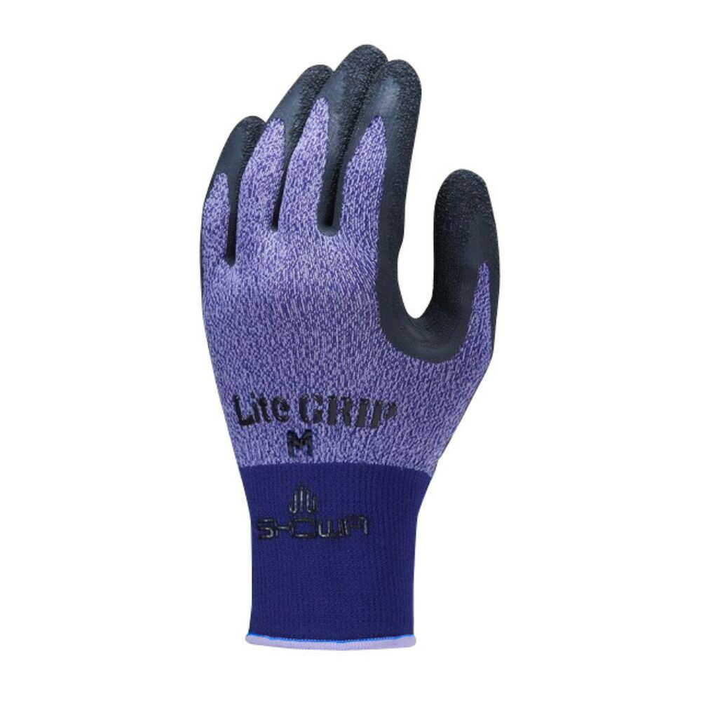 Showa Glove Light Grip M Purple No. 341, 1 Pair