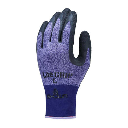 Showa Glove Light Grip L Purple No. 341, 1 Pair