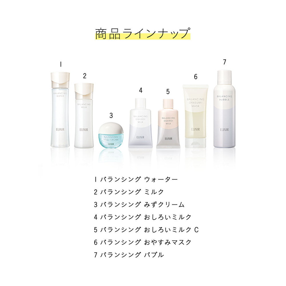 Shiseido Elixir Lifting Balancing Milk 1 (Refill) 110ml