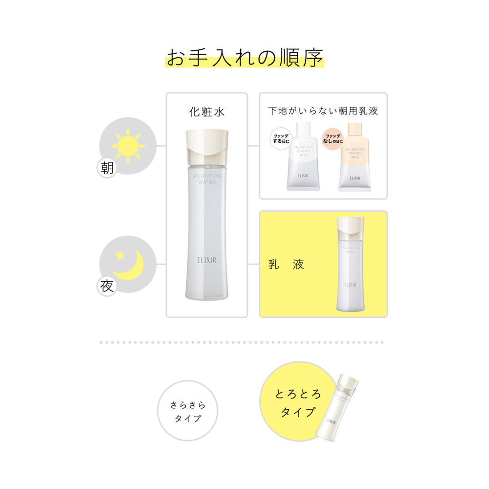 Shiseido Elixir Lifting Milk 2 (Refill) 110ml