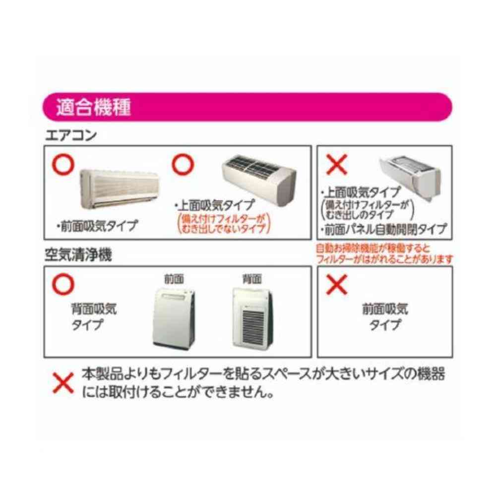Toyo Aluminum Virus and Bacteria Dust Filter for Air Conditioners and Air Purifiers