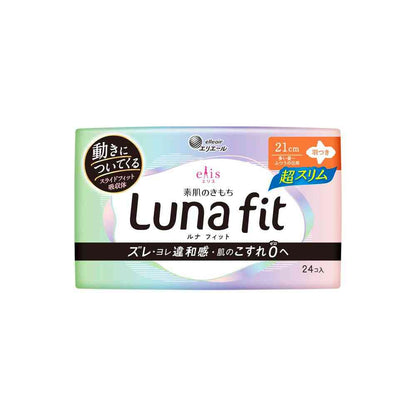 Daio Paper Elis Skin Feel Luna Fit Ultra Slim Heavy Day to Normal Use 21cm with Wings 24 Sheets