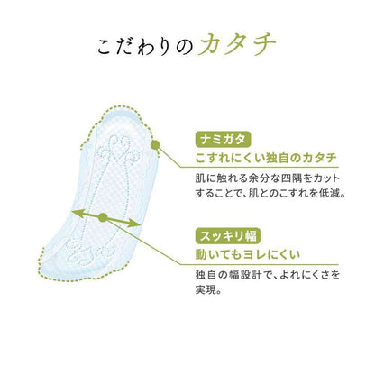Daio Paper Elis Skin Feel Luna Fit Super Slim Heavy Day to Normal Use 20.5cm Wingless 27 Pieces
