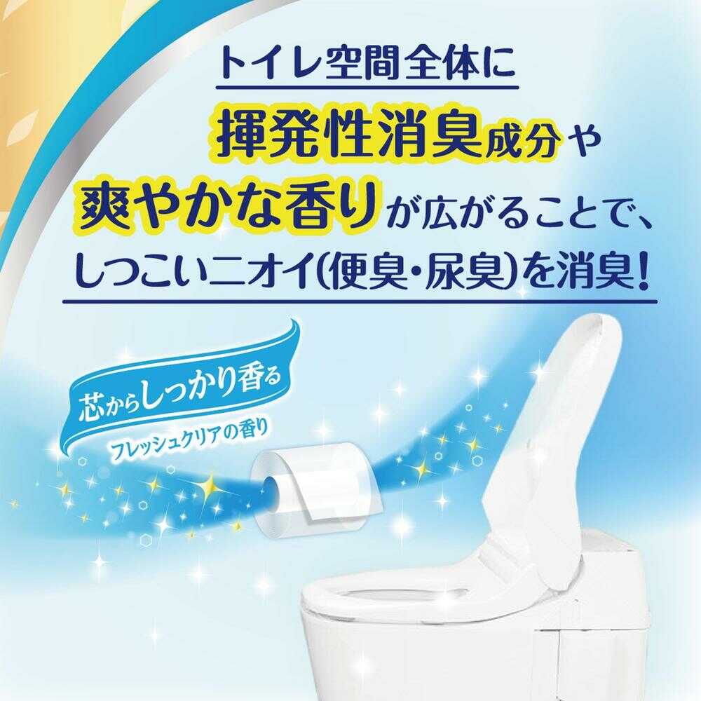 Daio Paper Elleair Deodorizing Toilet Tissue Fresh Clear Scent Double 12 Rolls