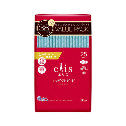 Ellis Compact Guard Extra Absorbent Day Pads with Wings 38 Pieces