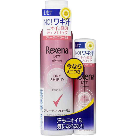 Unilever Rexena Dry Shield Spray Pair Fruity Floral 135g + 45g
