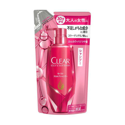 Unilever Clear Moist Scalp Shampoo Refill 300g