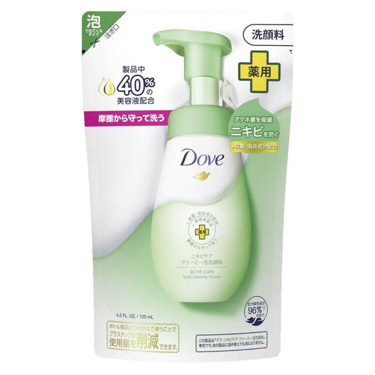 Unilever Dove Acne Care Creamy Foam Cleanser Refill 125ml