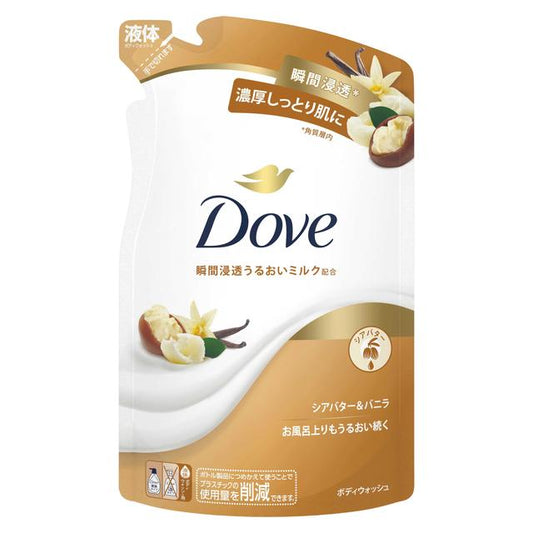 Dove Body Wash Shea Butter & Vanilla Refill (330g)