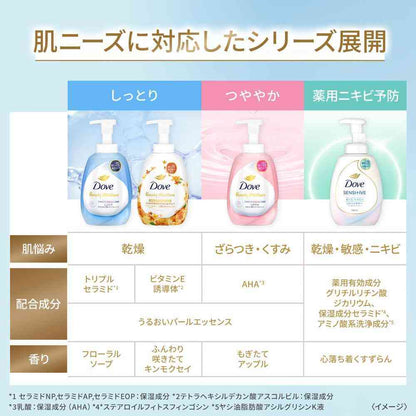 Unilever Medicinal Dove Acne Care Foam Body Wash Smooth Skin Refill 430g