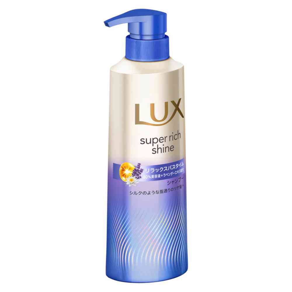 Unilever Lux Super Rich Shine Relax Night Care Shampoo Pump 400g