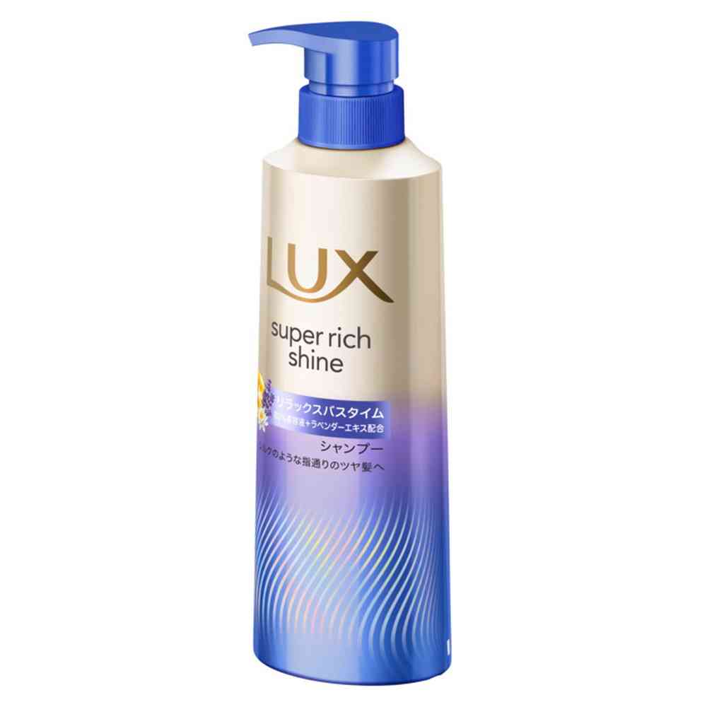 Unilever Lux Super Rich Shine Relax Night Care Shampoo Pump 400g