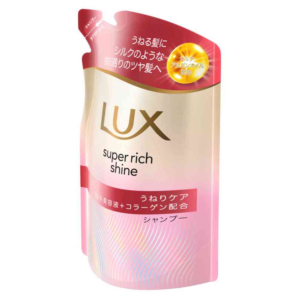 Unilever Lux Super Rich Shine Straight Beauty Curl Care Shampoo Refill 280g