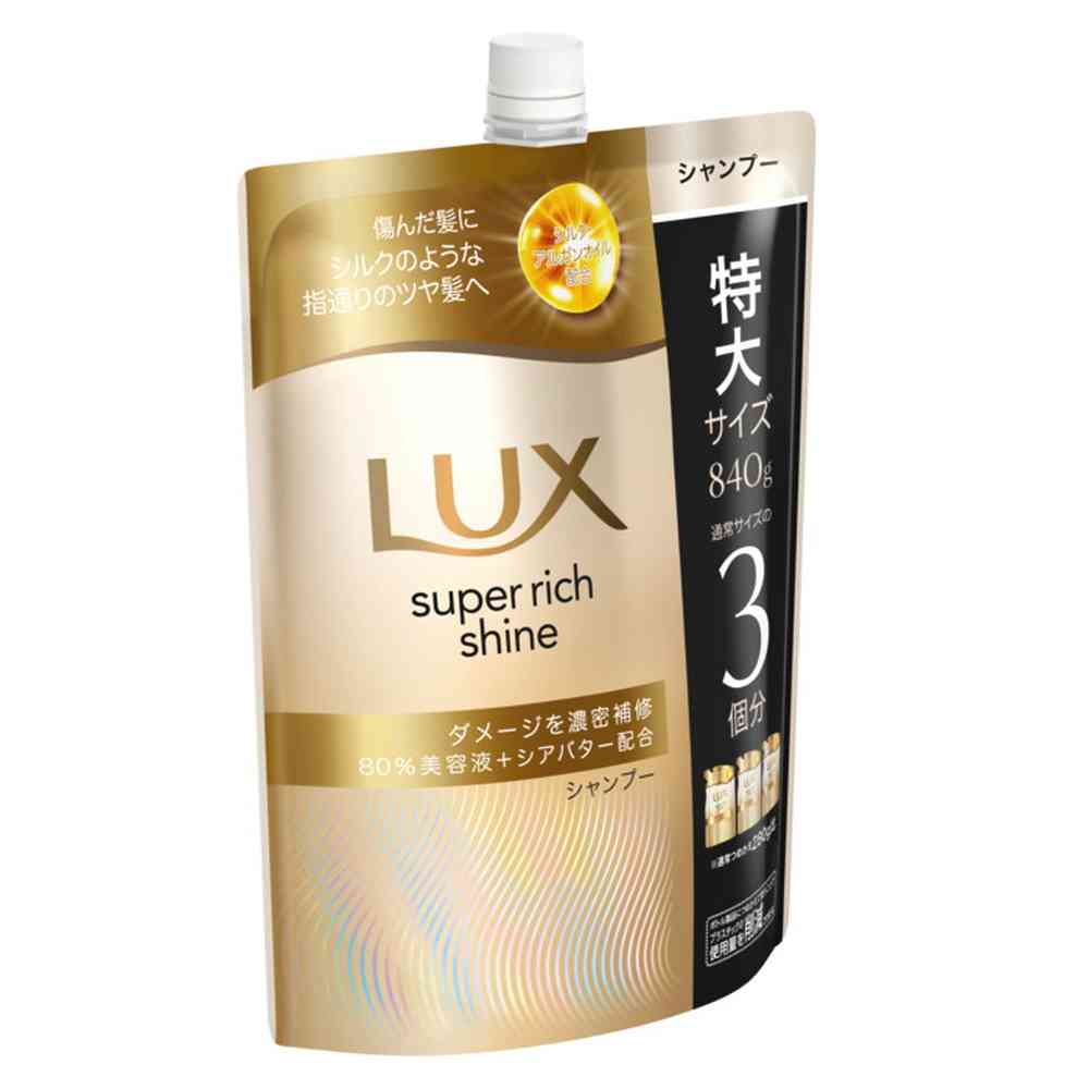 Unilever Lux Super Rich Shine Damage Repair Shampoo Refill 840g
