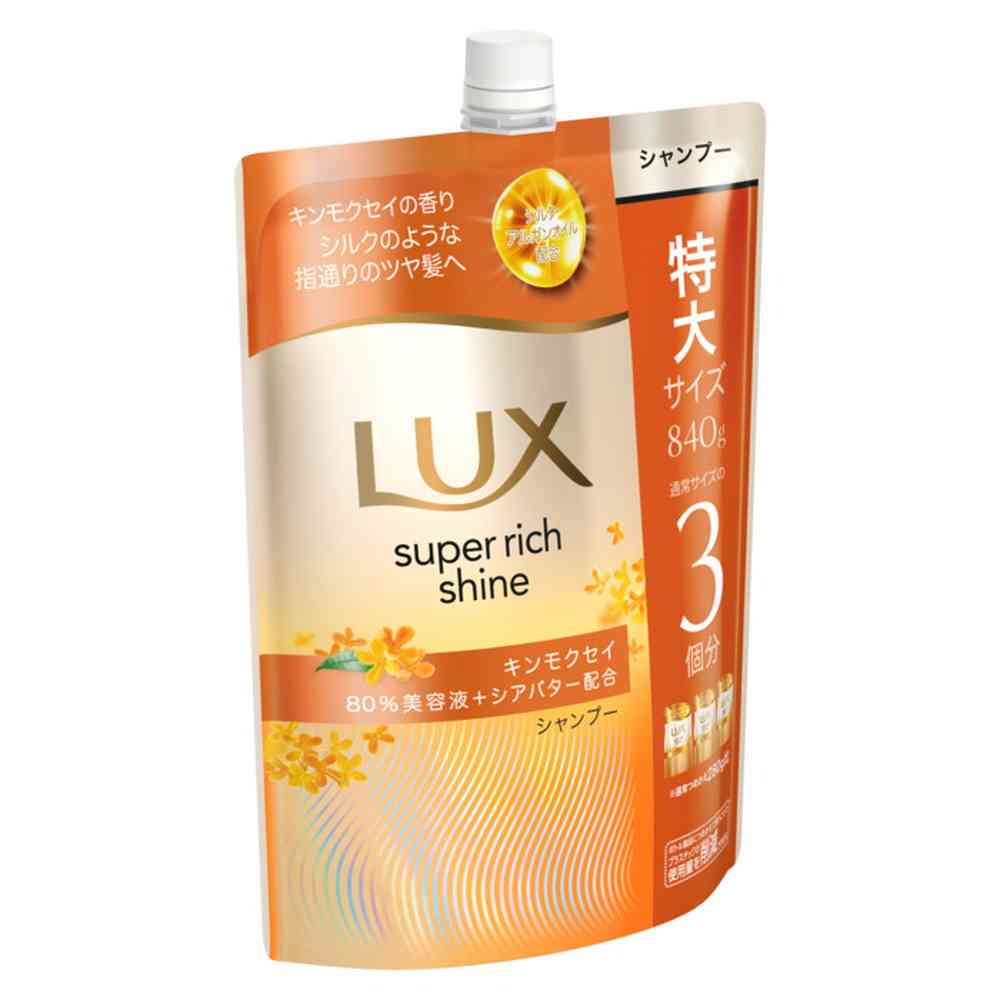 Unilever Lux Super Rich Shine Osmanthus Shampoo Refill 840g