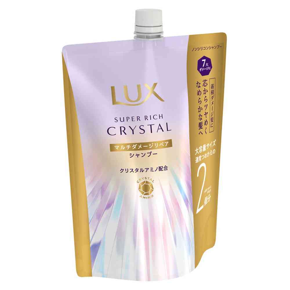Unilever Lux Super Rich Crystal Multi-Damage Repair Shampoo Refill 600g