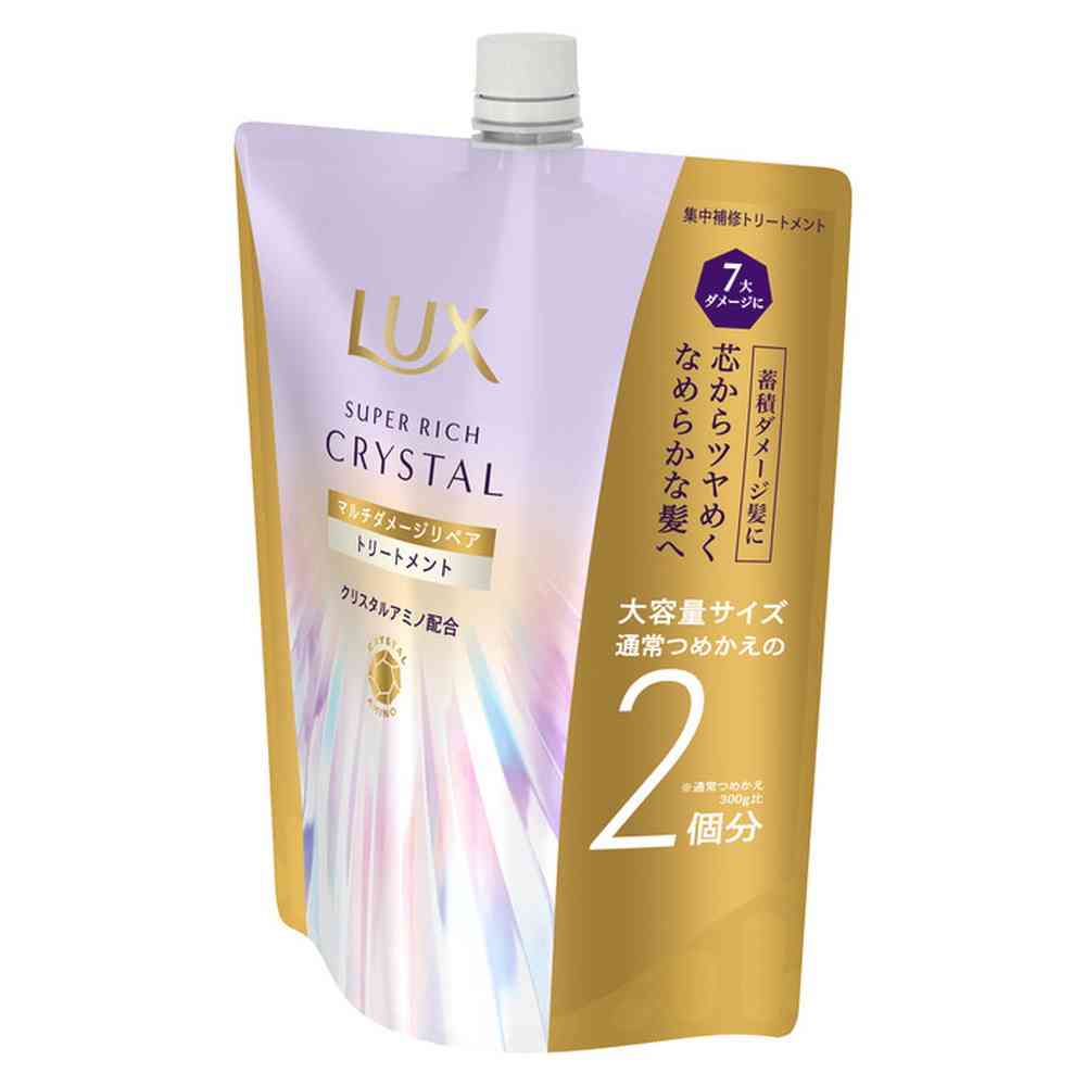 Unilever Lux Super Rich Crystal Multi-Damage Repair Treatment Refill 600g