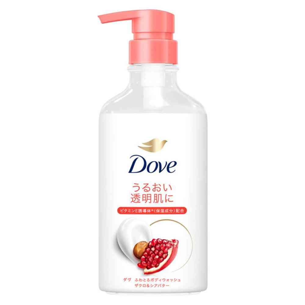 Unilever Dove Creamy Body Wash Pomegranate & Shea Butter Pump 450g