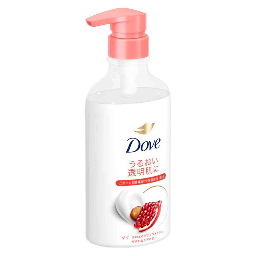 Unilever Dove Creamy Body Wash Pomegranate & Shea Butter Pump 450g