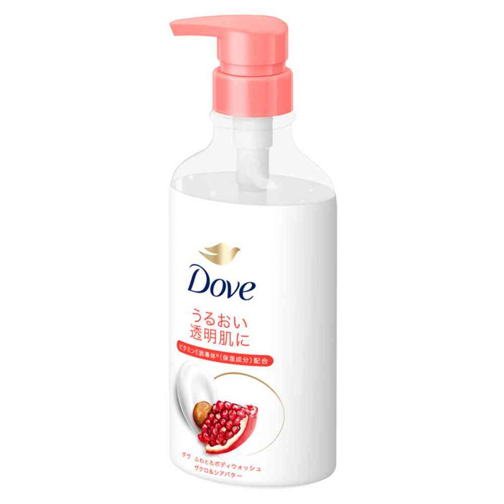 Unilever Dove Creamy Body Wash Pomegranate & Shea Butter Pump 450g