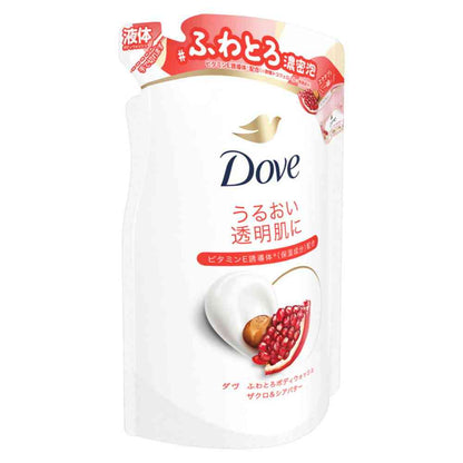 Unilever Dove Creamy Body Wash Pomegranate & Shea Butter Refill 340g